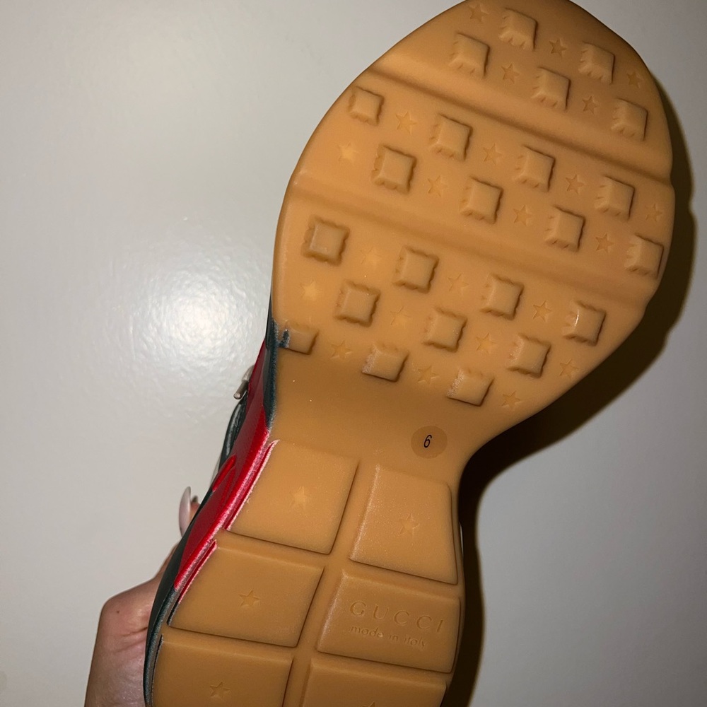 Gucci Apollo mystic white Leather Sneakers - Picture 4 of 14